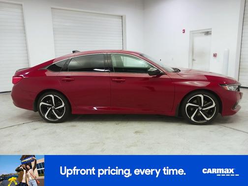 Red 2022 Honda Accord Sport