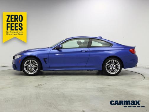 Blue 2015 BMW 428 XI
