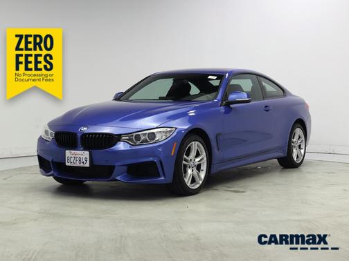 Blue 2015 BMW 428 XI