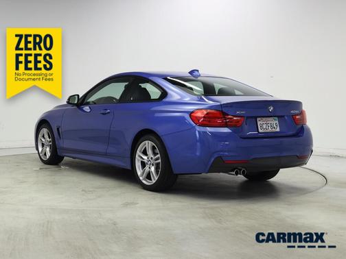 Blue 2015 BMW 428 XI