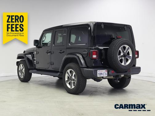 Black 2018 Jeep Wrangler All-New Unlimited Sahara