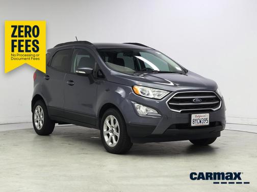 Gray 2021 Ford EcoSport SE