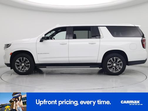 White 2021 Chevrolet Suburban LT