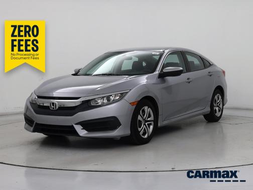 Silver 2017 Honda Civic LX