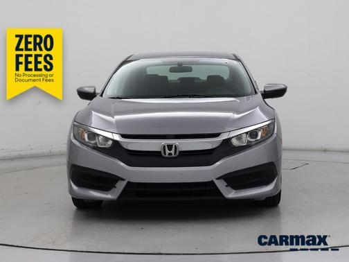 Silver 2017 Honda Civic LX