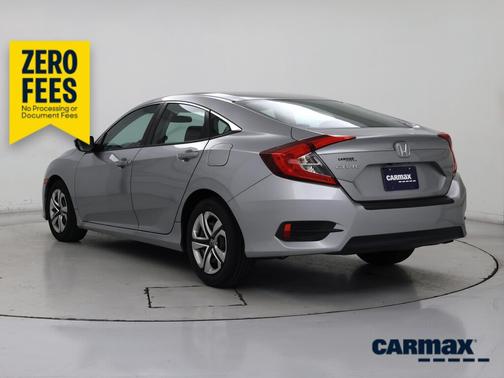 Silver 2017 Honda Civic LX