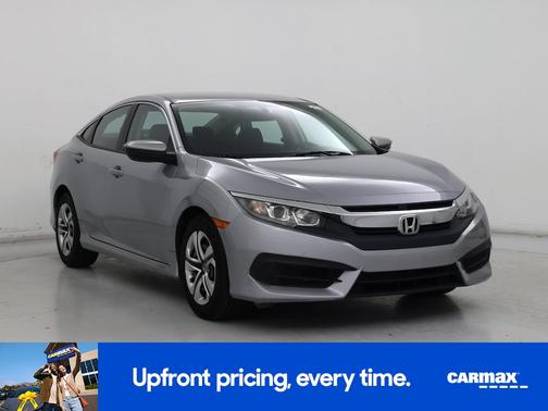 Silver 2017 Honda Civic LX