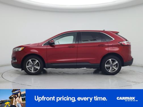 Red 2020 Ford Edge SEL
