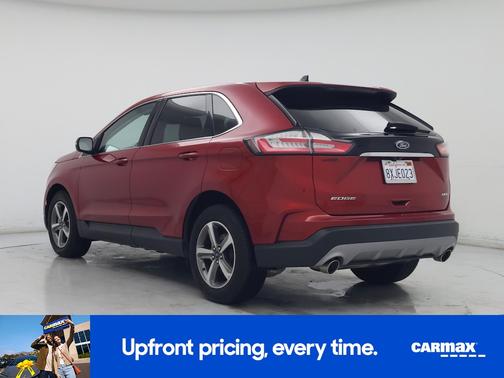 Red 2020 Ford Edge SEL