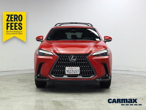 Red 2024 Lexus NX 350h Premium