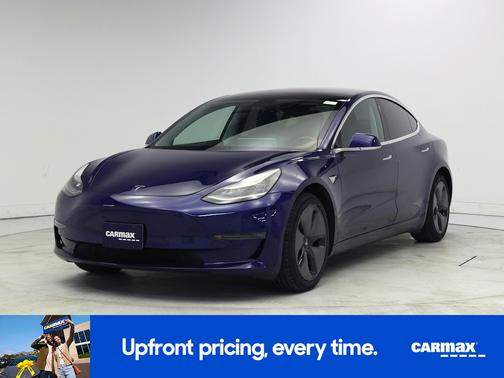 Blue 2019 Tesla Model 3 Standard Range Plus