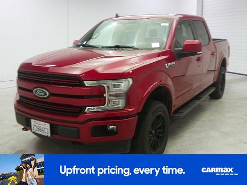Burgundy 2020 Ford F-150 Lariat