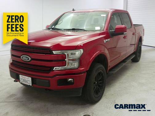 Burgundy 2020 Ford F-150 Lariat