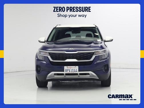 Blue 2021 Kia Seltos S