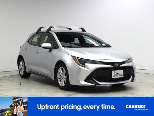 Silver 2022 Toyota Corolla Hatchback SE