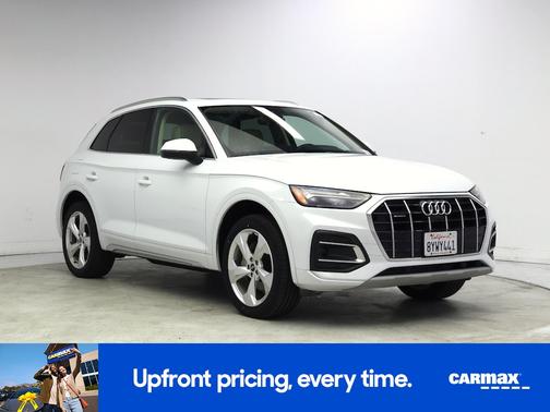 White 2021 Audi Q5 Premium Plus