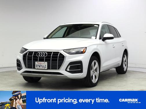 White 2021 Audi Q5 Premium Plus