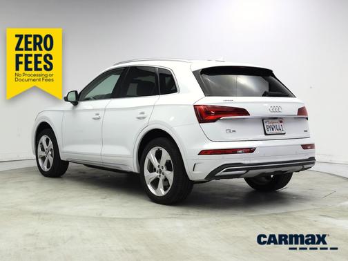 White 2021 Audi Q5 Premium Plus