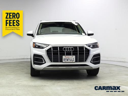 White 2021 Audi Q5 Premium Plus