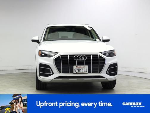 White 2021 Audi Q5 Premium Plus