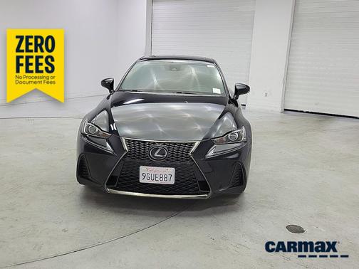 Black 2020 Lexus IS 350 F-Sport