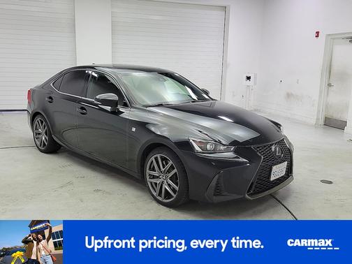 Black 2020 Lexus IS 350 F-Sport