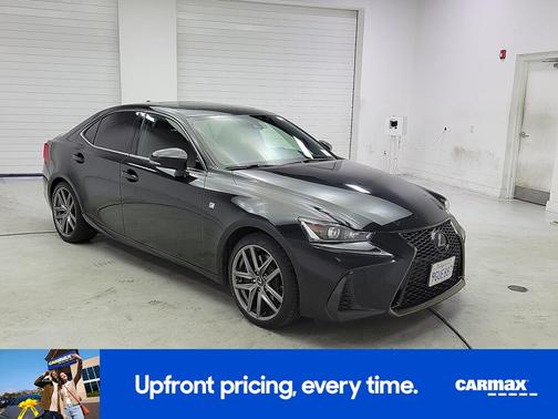 Black 2020 Lexus IS 350 F-Sport