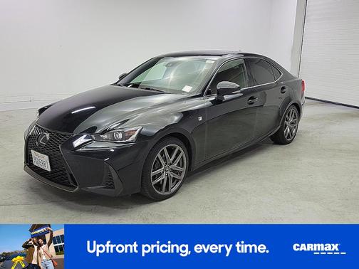 Black 2020 Lexus IS 350 F-Sport
