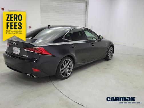 Black 2020 Lexus IS 350 F-Sport