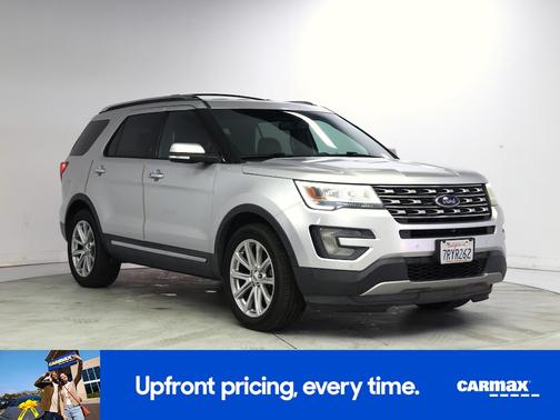 Silver 2016 Ford Explorer Limited