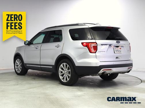 Silver 2016 Ford Explorer Limited