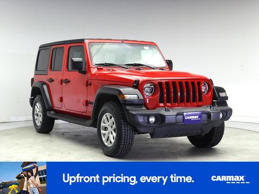 Red 2023 Jeep Wrangler Unlimited Sport