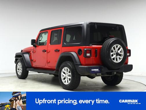 Red 2023 Jeep Wrangler Unlimited Sport