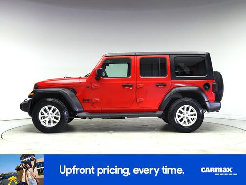 Red 2023 Jeep Wrangler Unlimited Sport