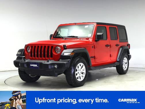 Red 2023 Jeep Wrangler Unlimited Sport