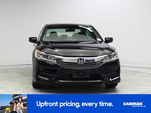 Black 2017 Honda Accord LX