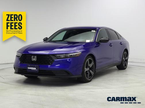 Blue 2025 Honda Accord Hybrid Sport