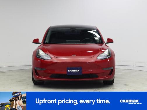 Red 2023 Tesla Model 3