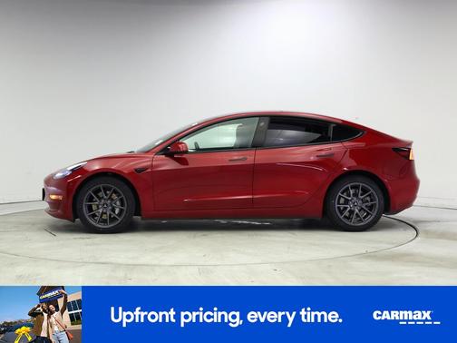 Red 2023 Tesla Model 3