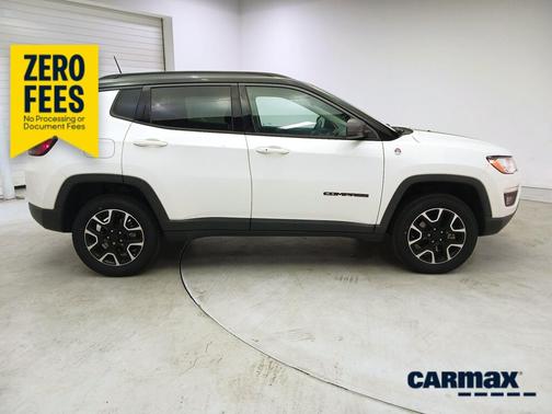 White 2021 Jeep Compass Trailhawk