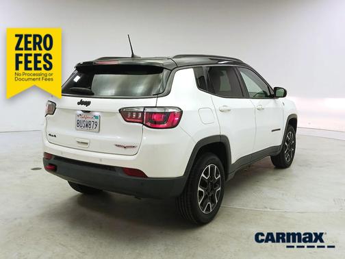 White 2021 Jeep Compass Trailhawk