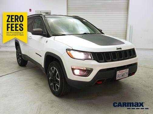White 2021 Jeep Compass Trailhawk