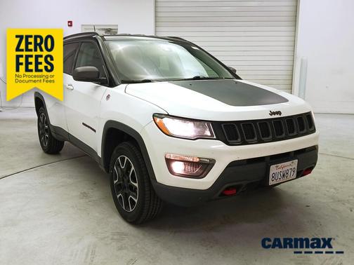White 2021 Jeep Compass Trailhawk