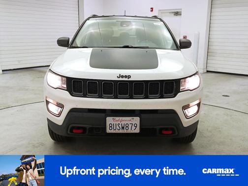 White 2021 Jeep Compass Trailhawk