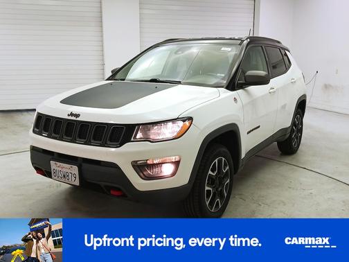 White 2021 Jeep Compass Trailhawk