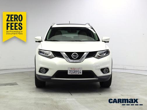 White 2014 Nissan Rogue SL