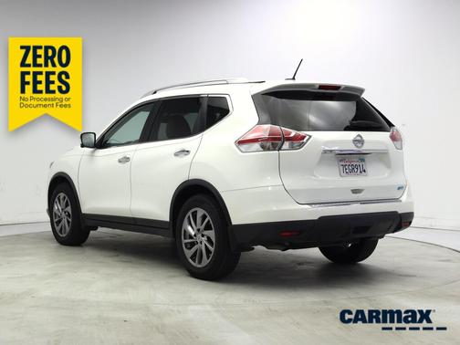 White 2014 Nissan Rogue SL