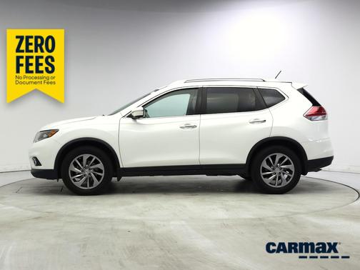 White 2014 Nissan Rogue SL