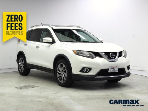 White 2014 Nissan Rogue SL