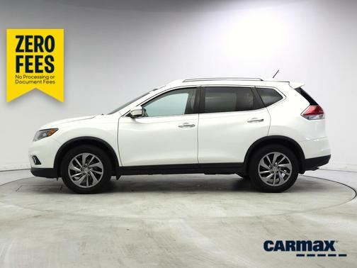 White 2014 Nissan Rogue SL